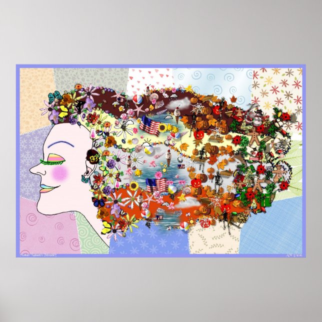 Mother Nature's Frivolity Poster (Front)