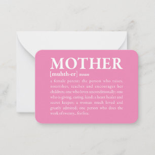 Mother Note Card