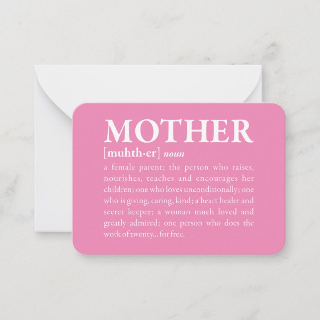 Mother Note Card (Front)