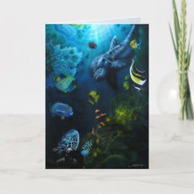 Mother Ocean Greeting Card