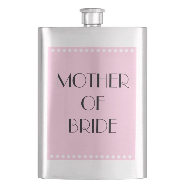 Mother of Bride Classic Flask (Front)