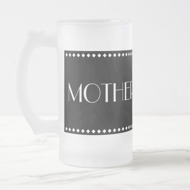 Mother of Bride Frosted Mug (Left)