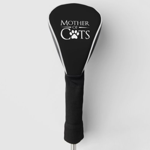 Mother Of Cats Golf Head Cover