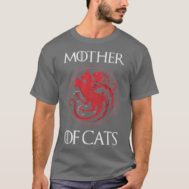 Mother of Cats Scoop T-Shirt (Front)