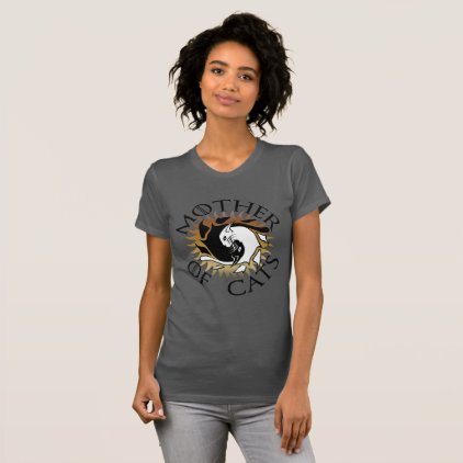 Mother Of Cats Tee Shirt