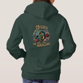 Mother of Dragons Mom and Baby Dragon Hoodie