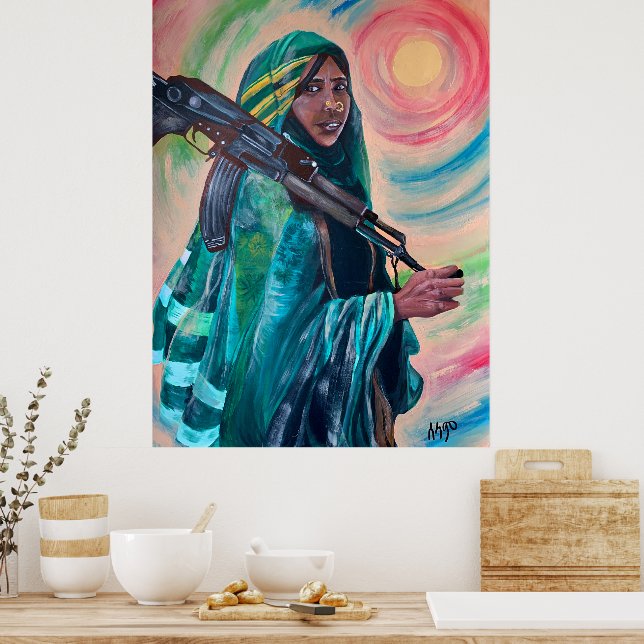 Mother of Eritrea Poster (Kitchen)