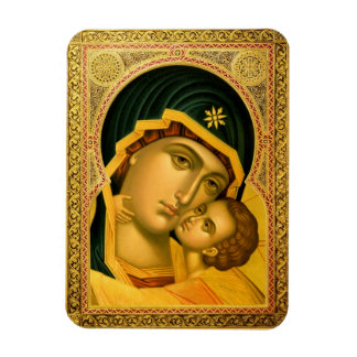 Mother of God Glykophilousa -- Icon Magnet
