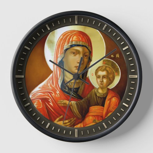 Mother of God _ Saint Mary Theotokos Clock