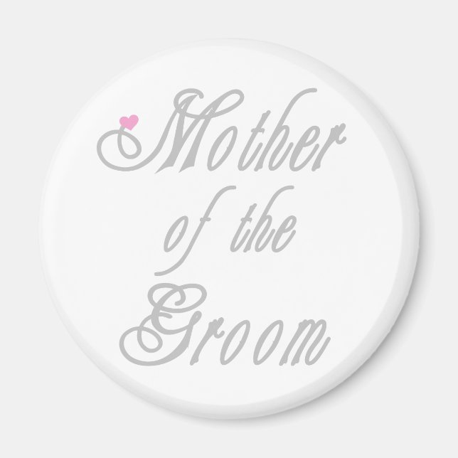 Mother of Groom Classy Grays Magnet (Front)