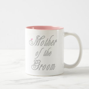Mother of Groom Classy Grays Two-Tone Coffee Mug