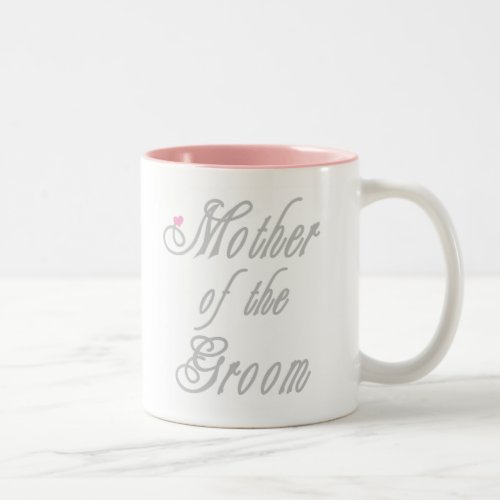 Mother of Groom Classy Grays Two_Tone Coffee Mug