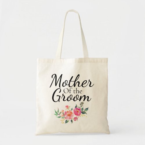Mother of groom tote bag