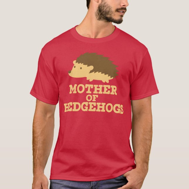 Mother of Hedgehogs vintage T-Shirt (Front)