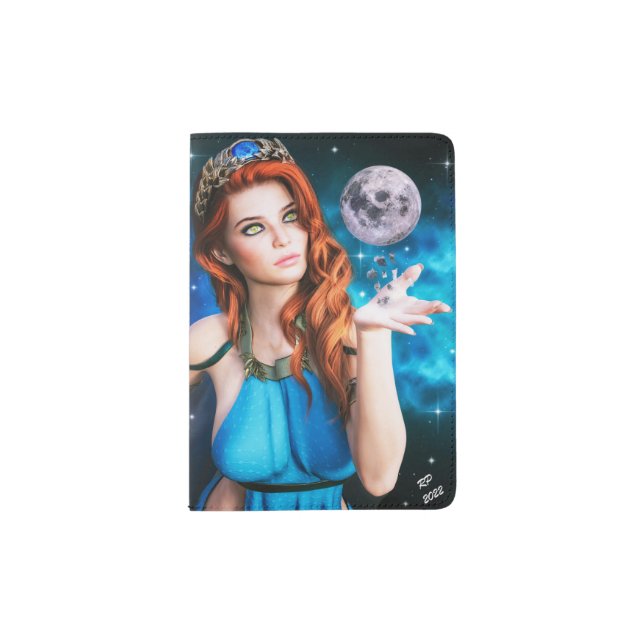 Mother of Moons Passport Holder (Front)