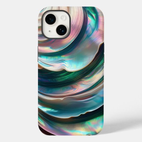 Mother of Pearl Abalone Case_Mate iPhone 14 Case