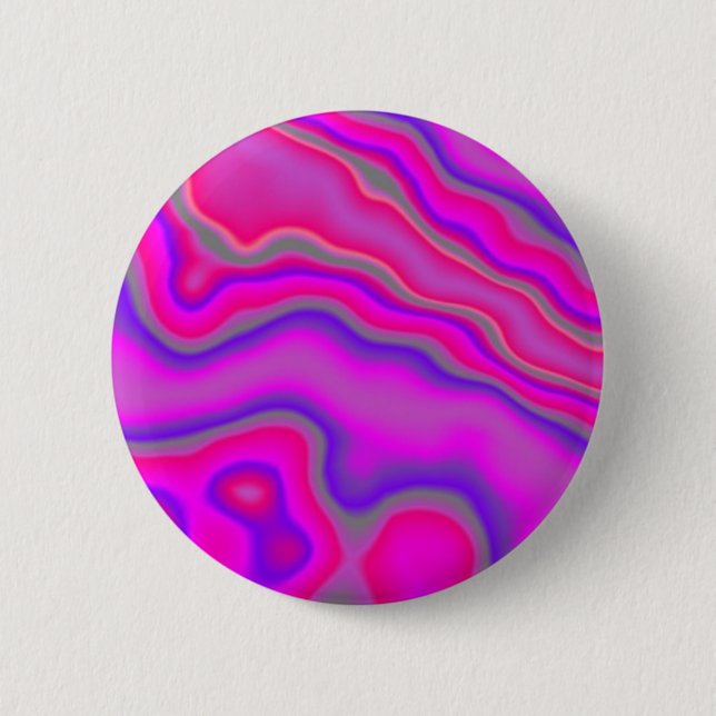 Mother of Pearl Abstract 02 Pinback Button (Front)