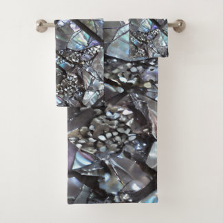 Mother-of-Pearl Bath Towel Set