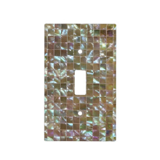 Mother of Pearl, Beige Light Switch Cover