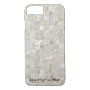 Mother of Pearl, Beige - Personalized, customizabe iPhone 8/7 Case