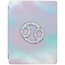 Mother of Pearl Cancer Zodiac Symbol Decor iPad Smart Cover
