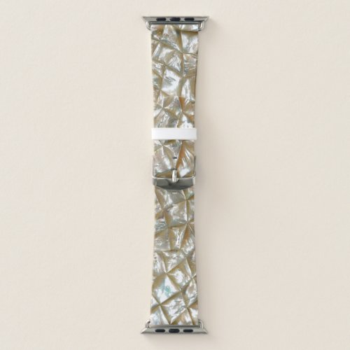 Mother of Pearl Design Apple Watch Band