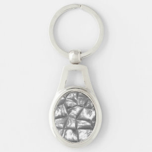 Mother of Pearl Design Keychain