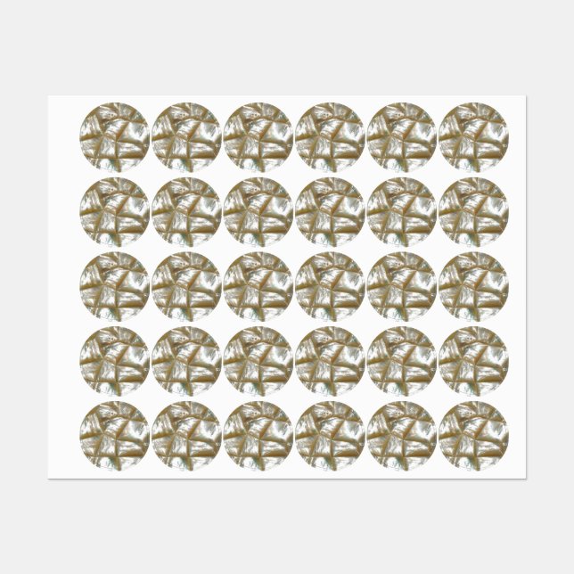 Mother of Pearl Design Labels (Sheet)