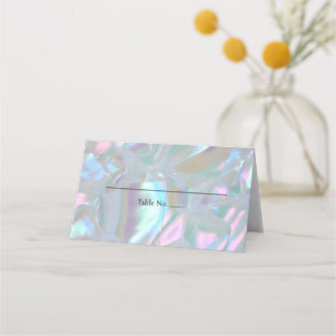 Mother of Pearl Elegant Wedding Place Cards