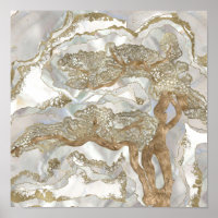 Mother of pearl Golden Tree