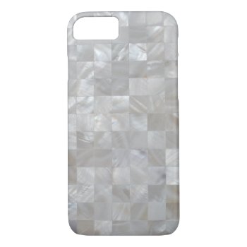 Mother Of Pearl Iphone 7 Case by Three_Men_and_a_Mama at Zazzle