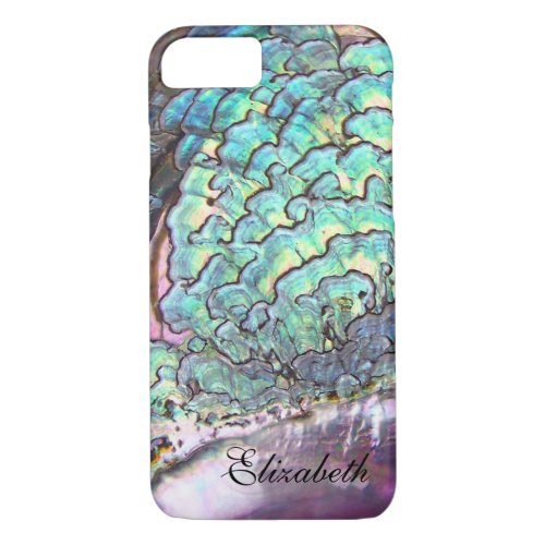 Mother_of_pearl Iridescent Jewel Personalized Case