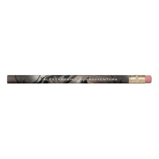Mother of Pearl Look Business Person Custom Text Pencil