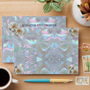 Mother of Pearl Luxury Wedding Envelopes