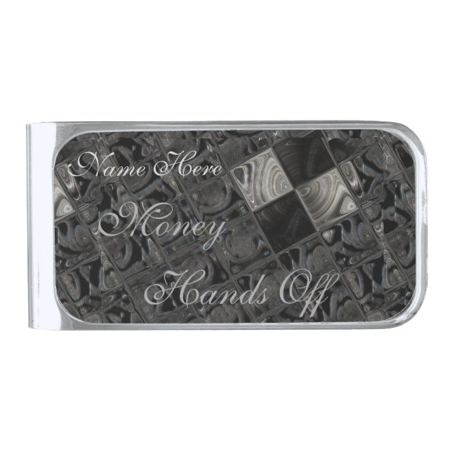 Mother of pearl money clip (Front)