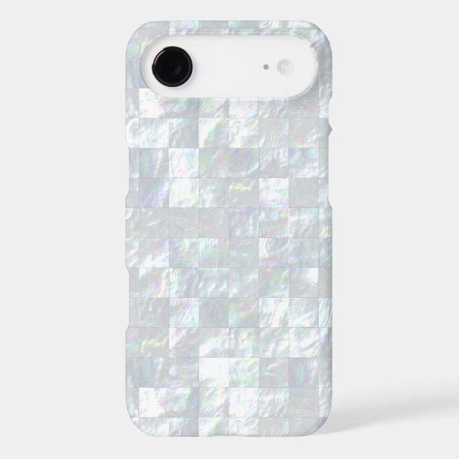 Mother Of Pearl Mosaic Case-Mate iPhone Case (Back)