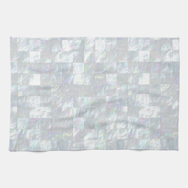 Mother Of Pearl Mosaic Towel (Horizontal)
