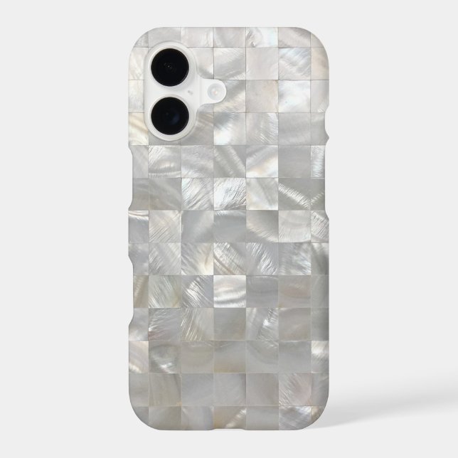Mother of Pearl Pattern Case-Mate iPhone Case (Back)