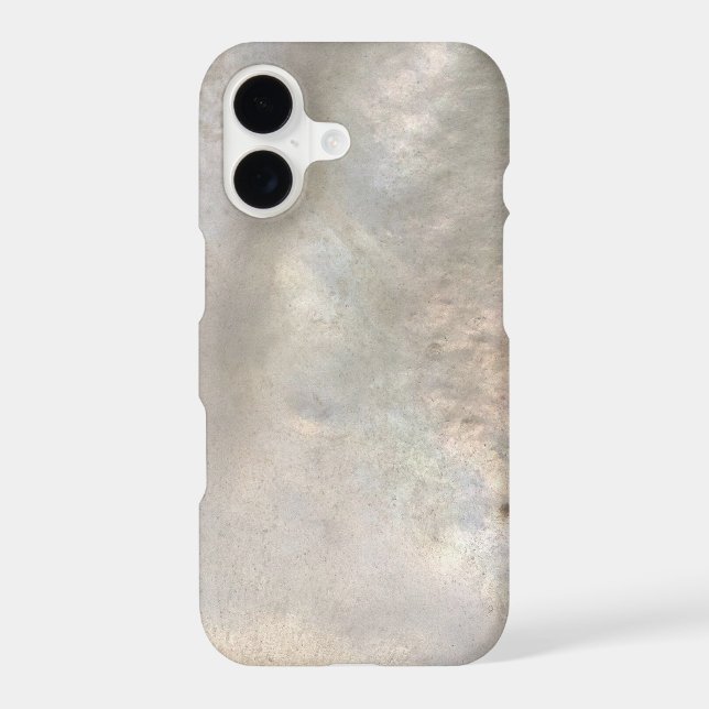 Mother of pearl pattern distressed texture iphone case (Back)