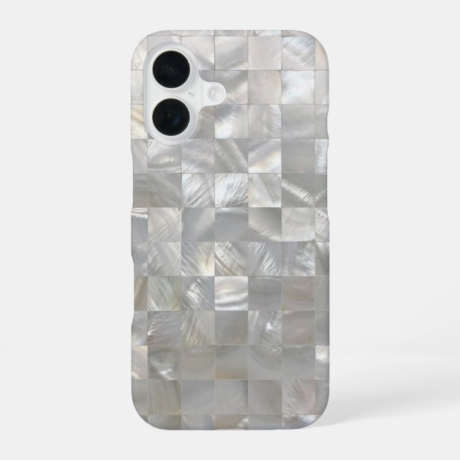 Mother of Pearl Pattern Iphone Case (Back)