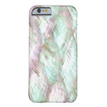 Mother Of Pearl Pink Print Barely Iphone 6 Case at Zazzle