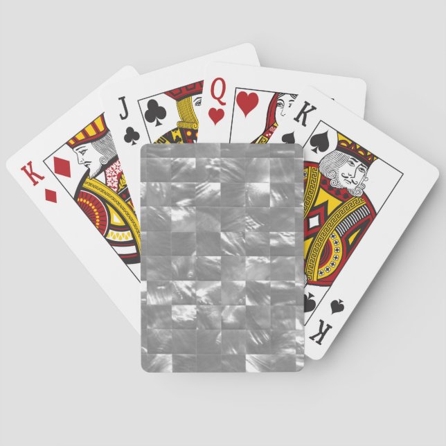 Mother of Pearl Poker Cards (Back)