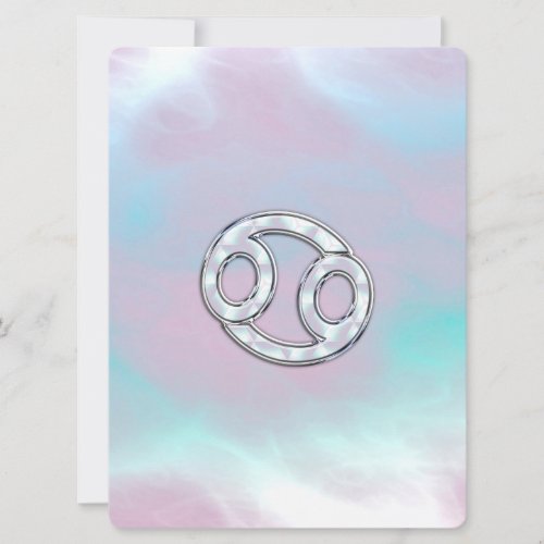 Mother of Pearl Style Cancer Zodiac