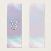 Mother of Pearl Taurus Zodiac Astrology (Front & Back)