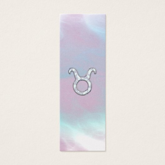 Mother of Pearl Taurus Zodiac Astrology (Front)