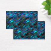 Mother Of Pearl Texture Blue Photo Pattern (Desk)