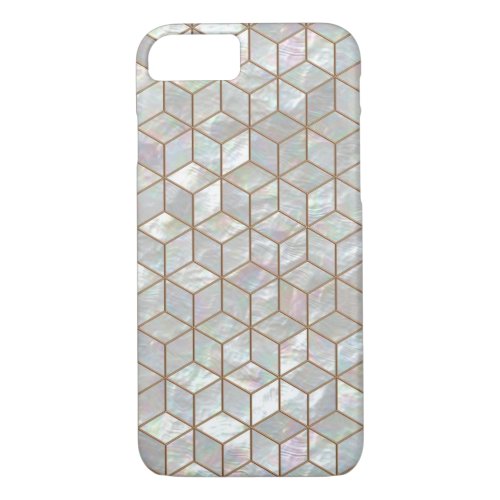 Mother Of Pearl Tiles iPhone 87 Case