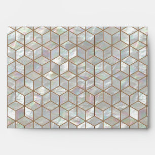 Mother Of Pearl Tiles Envelope