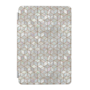Mother Of Pearl Tiles iPad Mini Cover