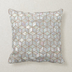 Mother Of Pearl Pillows Decorative Throw Pillows Zazzle